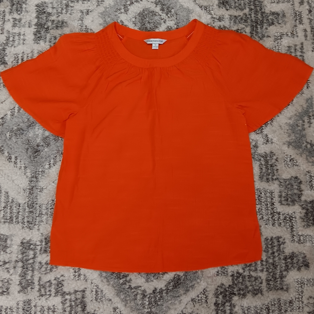 Orange Women's Blouses